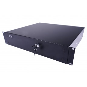 IHOS IRack DRW 2U - szuflada rack 2U z zamkiem na klucz - 1