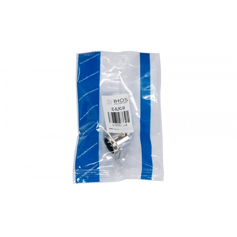 IHOS IC-XLRC-M - złącze XLR, męskie - 4 IHOS IC-XLRC-M - złącze XLR, męskie - 4