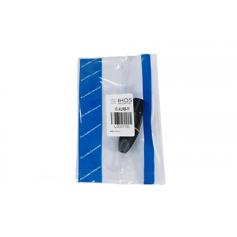 IHOS IC-XLRB-M - złącze XLR, męskie - 6 IHOS IC-XLRB-M - złącze XLR, męskie - 6