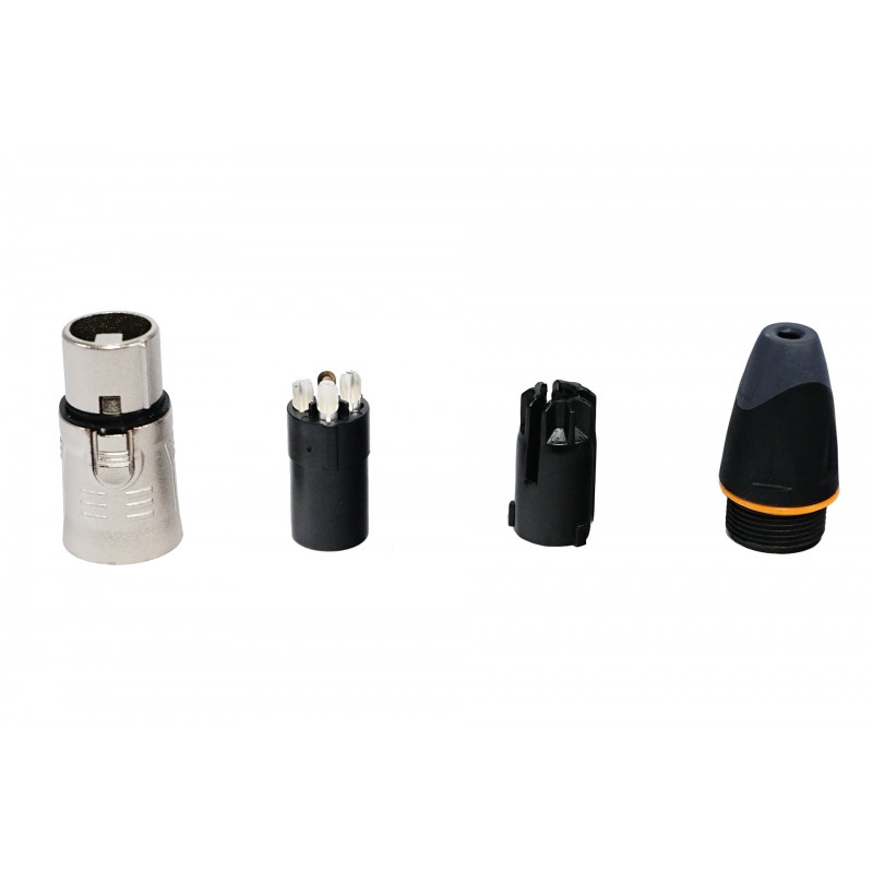 IHOS IC-XLRS-F - złącze XLR, żeńskie - 4 IHOS IC-XLRS-F - złącze XLR, żeńskie - 4