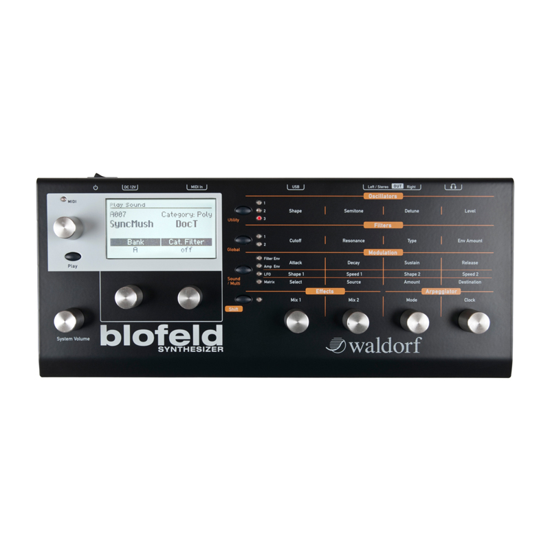 WALDORF Blofeld DS Black - moduł brzmieniowy - 1