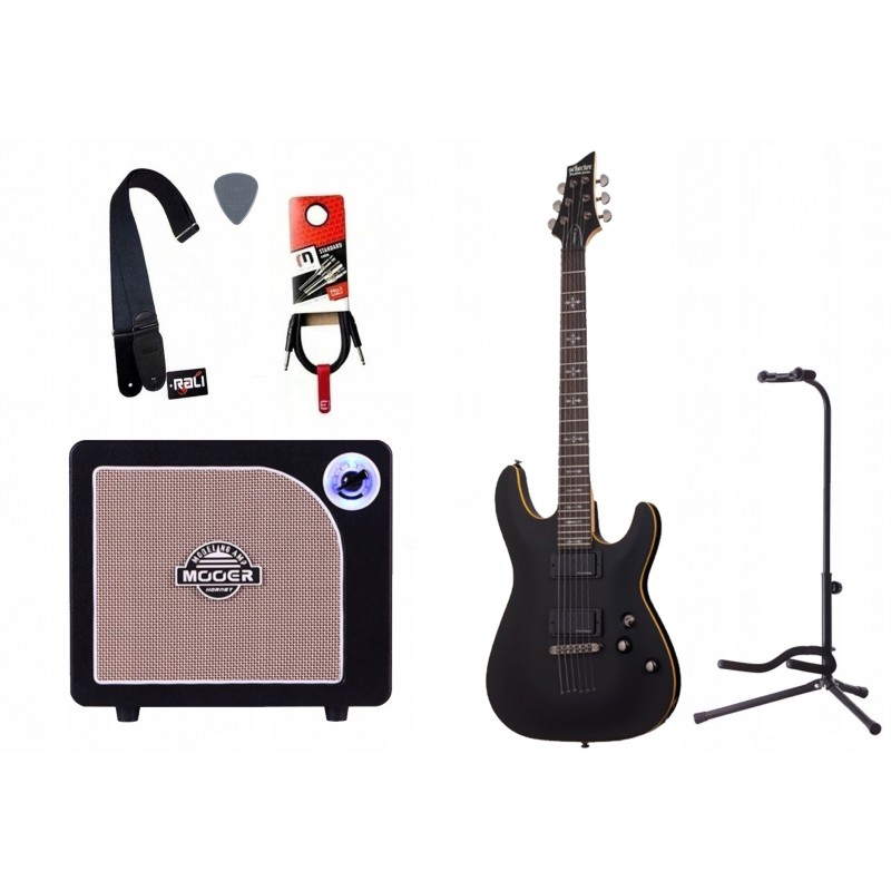 Gitara elektryczna + wzmacniacz 15W zestaw 1304 - 1