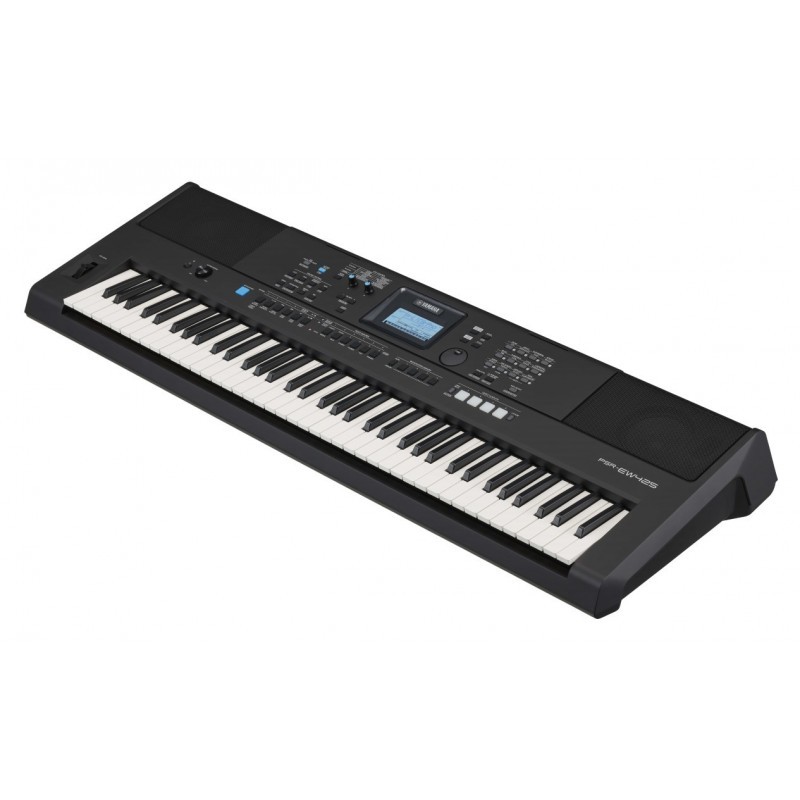 Keyboard Yamaha PSR-EW425 + statyw + ława + słuchawki - 7