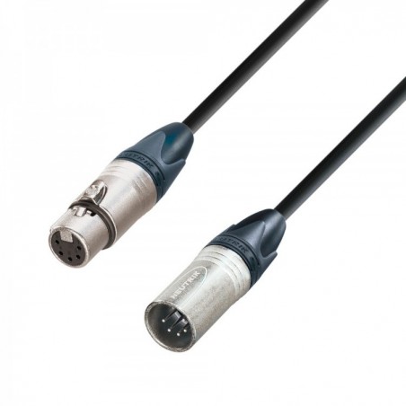 Adam Hall K5DGH0300 - Kabel DMX XLR M – XLR F 3m