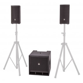 Proel LT812A - Trzykierunkowy aktywny system głośnikowy SAT + SUB - 1
