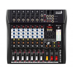 Italian Stage IS 2MIX8PRO - Mikser audio 8-kanałowy z DSP MultiFX - 1
