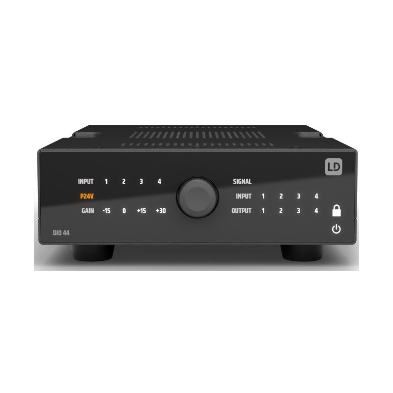 LD Systems DIO 44 - interfejs Dante - 1 LD Systems DIO 44 - interfejs Dante - 1
