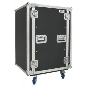 Proel Stage CR418BLKMW - Skrzynia / Case Rack 18U z kółkami - 1