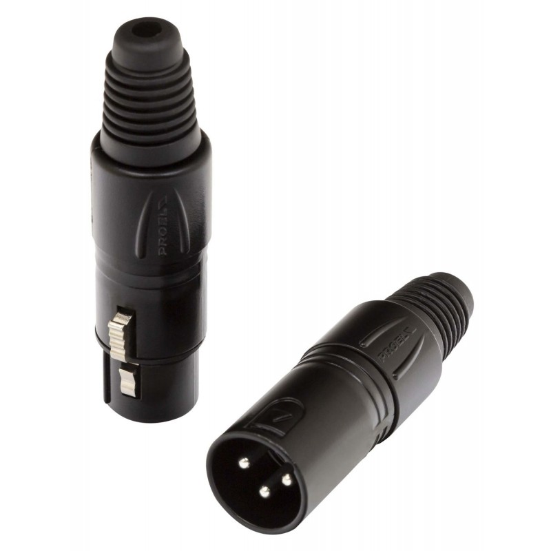 Proel Stage XLR3MVPRON - Wtyk męski XLR do montażu na kablu - 2 Proel Stage XLR3MVPRON - Wtyk męski XLR do montażu na kablu - 2