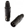 Proel Stage XLR3MVPRON - Wtyk męski XLR do montażu na kablu - 2 Proel Stage XLR3MVPRON - Wtyk męski XLR do montażu na kablu - 2