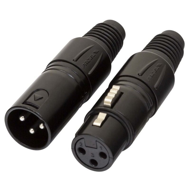 Proel Stage XLR3MVPRON - Wtyk męski XLR do montażu na kablu - 4 Proel Stage XLR3MVPRON - Wtyk męski XLR do montażu na kablu - 4