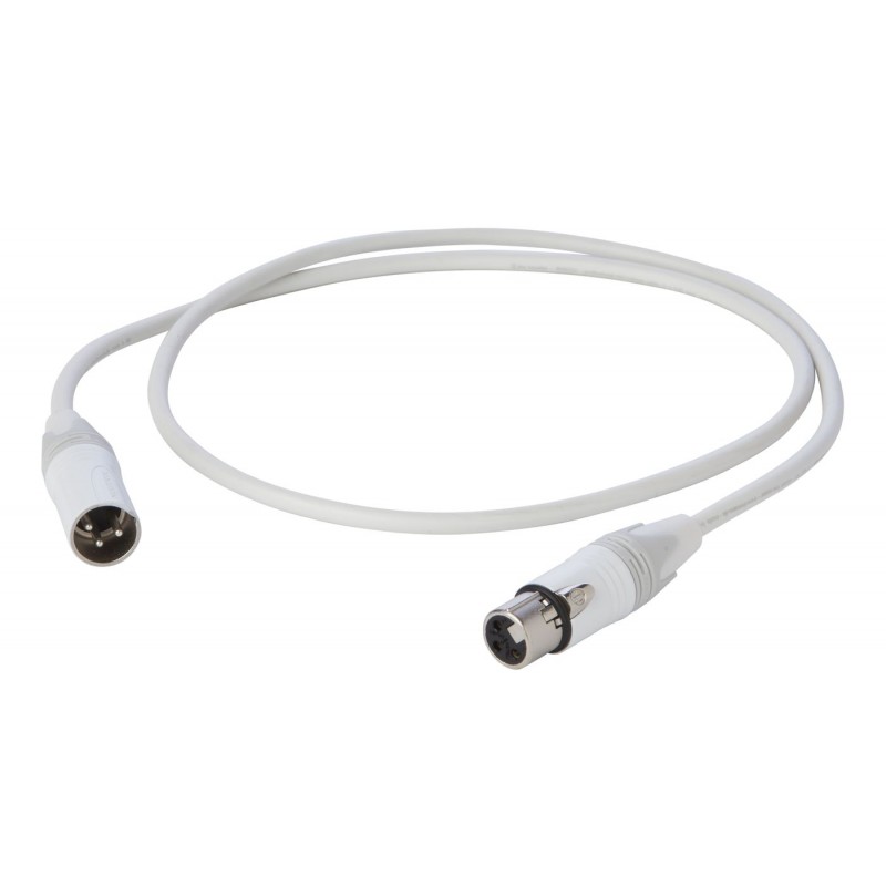 Proel Stage ESO210LU10WH - Kabel mikrofonowy Neutrik XLR żeńskie - Neutrik XLR męskie 10 m - 1 Proel Stage ESO210LU10WH - Kabel mikrofonowy Neutrik XLR żeńskie - Neutrik XLR męskie 10 m - 1