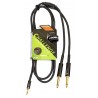Proel Stage CHLP170LU5 - Kabel audio "Y" Jack stereo 3,5 mm - 2x Jack mono 6,3 mm 1,5 m - 2