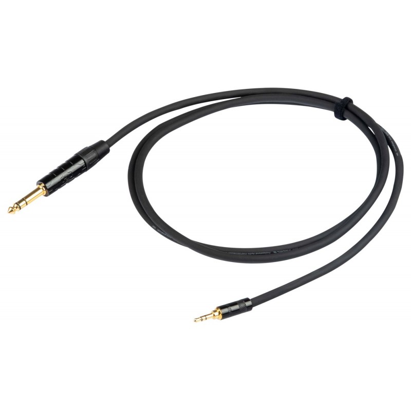 Proel Stage CHLP185LU3 - Kabel audio Jack stereo 3,5 mm -  Jack stereo 6,3 mm 3 m - 1