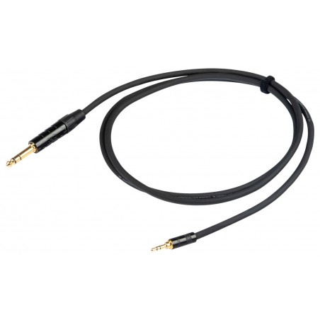 Proel Stage CHLP185LU3 - Kabel audio Jack stereo 3,5 mm -  Jack stereo 6,3 mm 3 m - 1