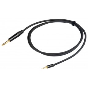 Proel Stage CHLP185LU15 - Kabel audio Jack stereo 3,5 mm - Jack stereo 6,3 mm 1,5 m - 1