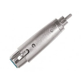 Proel Stage AT510 - Adapter gniazdo żeńskie XLR - wtyk męski RCA - 1
