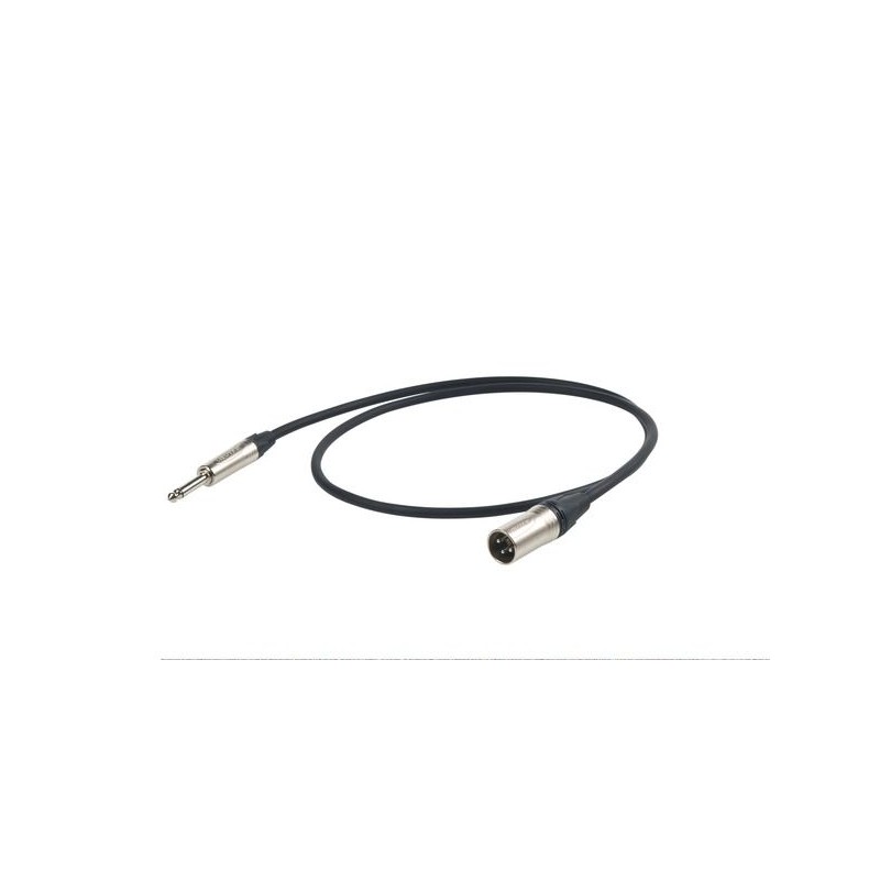 Proel Stage ESO235LU3 - Kabel audio Jack mono Neutrik Ø 6.3 mm - Neutrik XLR męskie 3 m - 1 Proel Stage ESO235LU3 - Kabel audio Jack mono Neutrik Ø 6.3 mm - Neutrik XLR męskie 3 m - 1