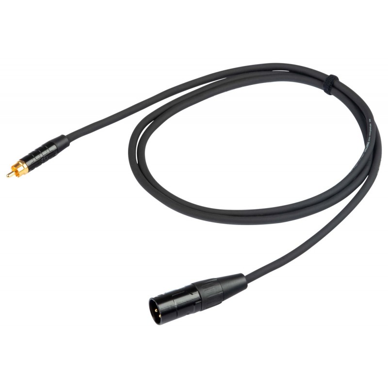 Proel Stage CHLP260LU15 - Kabel audio RCA - XLR męski 1,5 m - 1