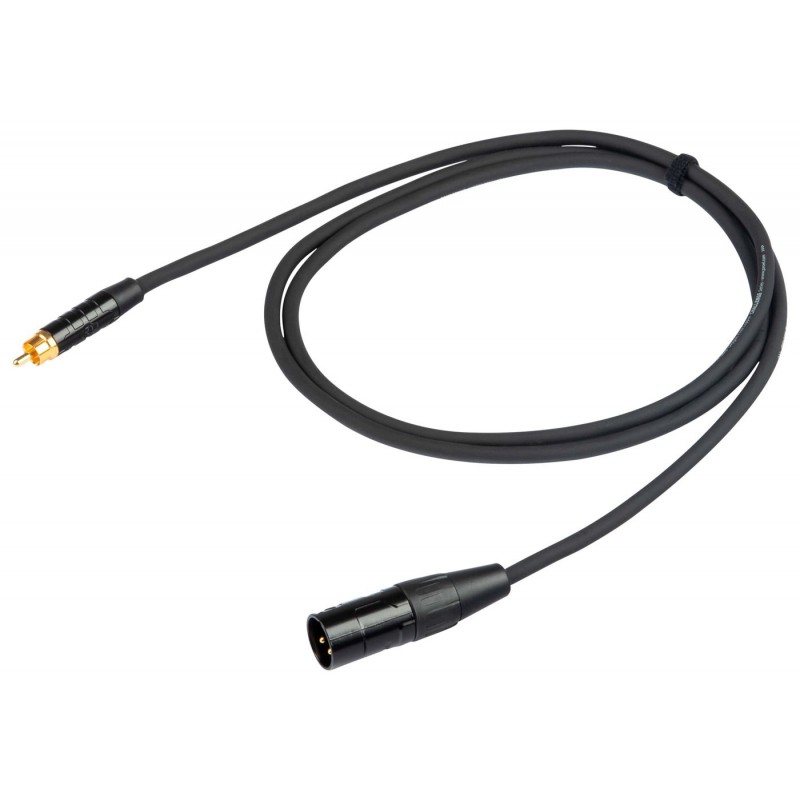 Proel Stage CHLP260LU3 - Kabel audio RCA - XLR męski 3 m - 1