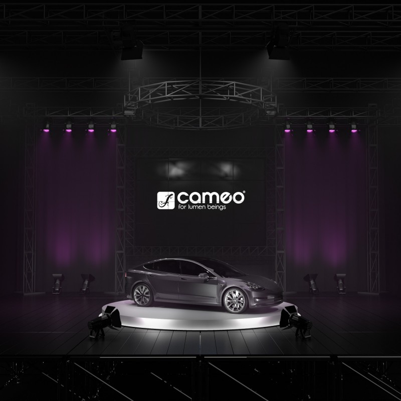 Cameo LUXIS FC - Reflektor PAR LED 200W RGBALC - 10 Cameo LUXIS FC - Reflektor PAR LED 200W RGBALC - 10