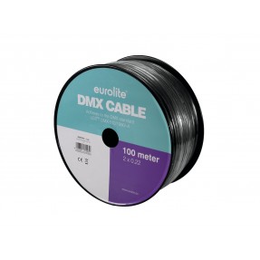 Eurolite 3030744U - Kabel DMX 2x0,22 100 m - 1