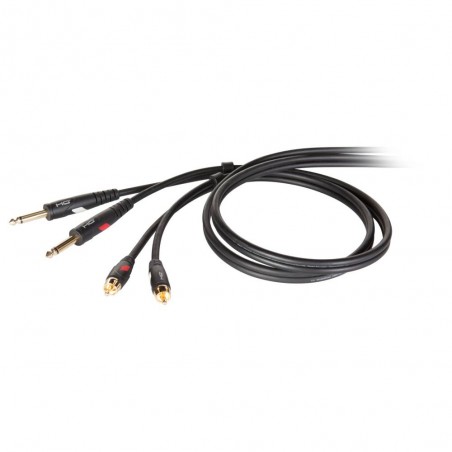 Die Hard DHG535LU5 - kabel audio 2x RCA - Jack Mono 5m - 1