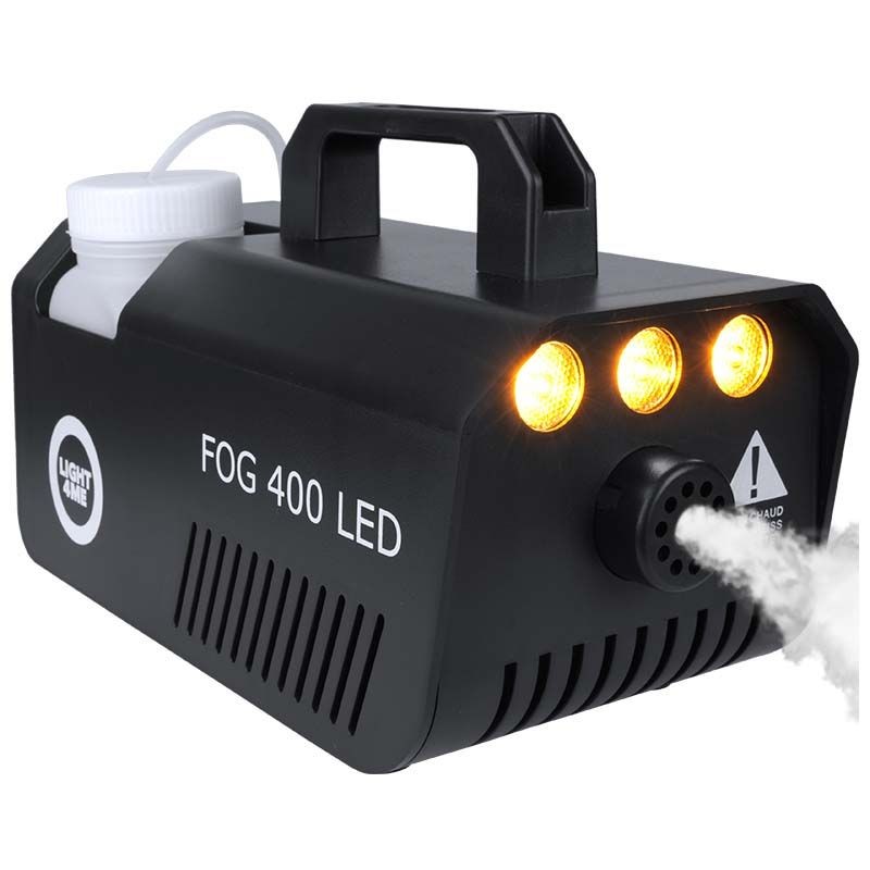 LIGHT4ME FOG 400 LED wytwornica dymu mała lekka wydajna - 1