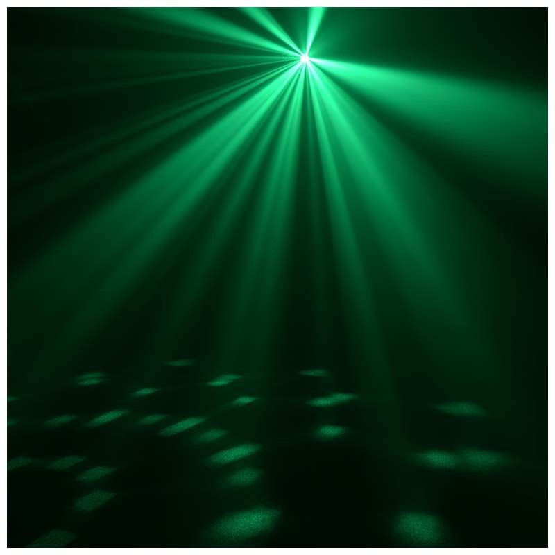 LIGHT4ME PARTY BOX efekt disco LED ball laser stroboskop gobo - 12