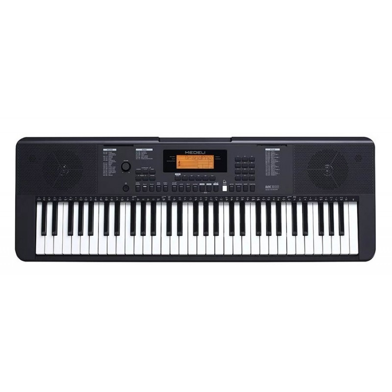 Keyboard Medeli MK200 + statyw + ława + słuchawki + pokrowie - 2