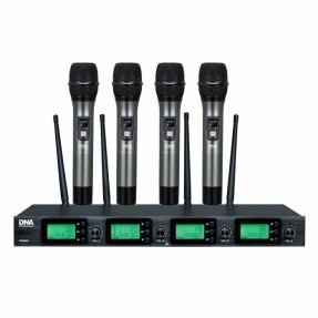 DNA RV-4 - zestaw bezprzewodowy 4 mikrofony doręczne