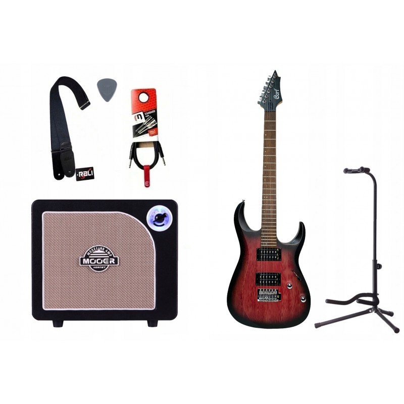 Gitara elektryczna + wzmacniacz 15W zestaw 1371 - 1 Gitara elektryczna + wzmacniacz 15W zestaw 1371 - 1