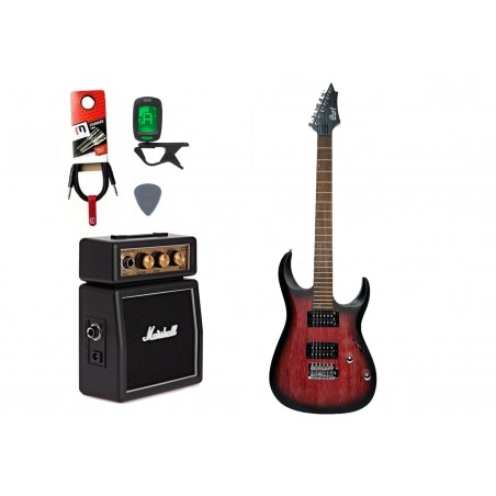 Gitara elektryczna + wzmacniacz 1W zestaw 1383 - 1