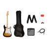 Squier Sonic Stratocaster Pack MF 2-Color Sunburst Gig Bag 10G - zestaw gitarowy - 1