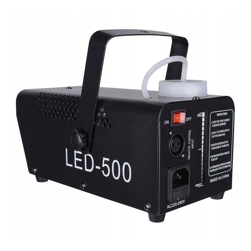 Wytwornica Dymu Light4Me Fog 500  LED + płyn 5L - 4