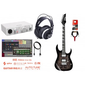Zestaw do nagrywania gitary + interfejs + słuchawki 014 - 1