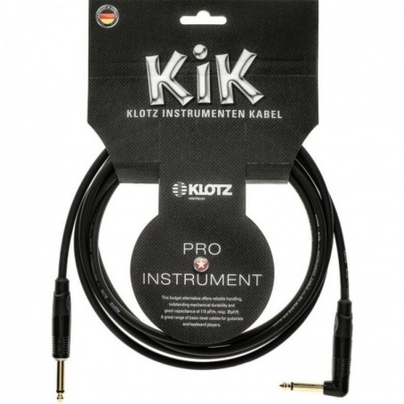Klotz KIKKG6.0PRSW - kabel audio Jack - Jack kątowy 6m