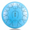 Hluru-Huashu THL13-12-SkyBlue - Lotus tongue drum 12" 13 ton - 1