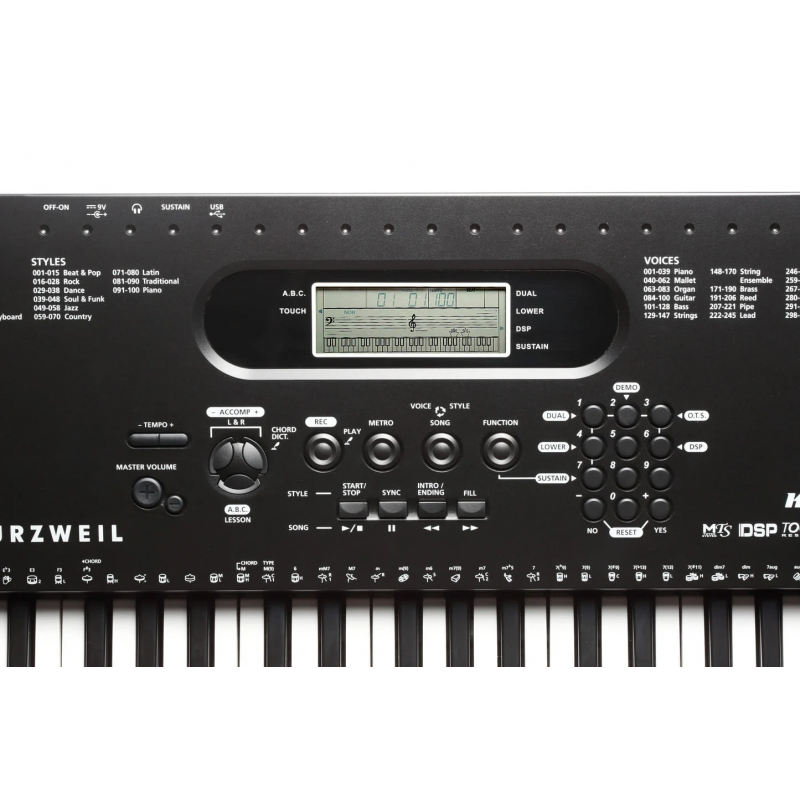 Kurzweil KP70 - Keyboard - 3