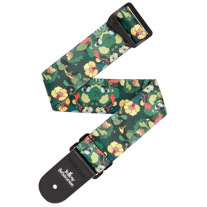 D'Addario Beatles Yellow Submarine 55th Anniversary Polyester Guitar Strap, Pepperland Woods - pasek gitarowy - 1 D'Addario Beatles Yellow Submarine 55th Anniversary Polyester Guitar Strap, Pepperland Woods - pasek gitarowy - 1