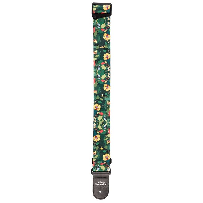 D'Addario Beatles Yellow Submarine 55th Anniversary Polyester Guitar Strap, Pepperland Woods - pasek gitarowy - 2 D'Addario Beatles Yellow Submarine 55th Anniversary Polyester Guitar Strap, Pepperland Woods - pasek gitarowy - 2
