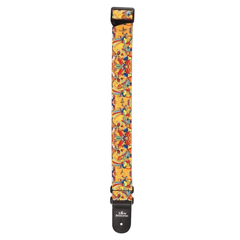 D'Addario Beatles Yellow Submarine 55th Anniversary Polyester Guitar Strap, Primrose Prairie - pasek gitarowy - 2