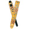 D'Addario Beatles Yellow Submarine 55th Anniversary Vinyl Guitar Strap, Primrose Prairie - pasek gitarowy - 1 D'Addario Beatles Yellow Submarine 55th Anniversary Vinyl Guitar Strap, Primrose Prairie - pasek gitarowy - 1