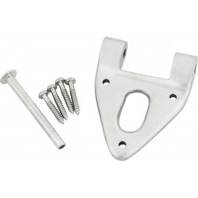 Bigsby Zawias z sworzniem zawiasu i śrubami, polerowane aluminium - 1