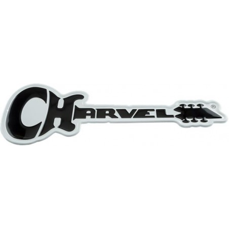 Charvel Tabliczka blaszana z logo gitary Charvel - 1