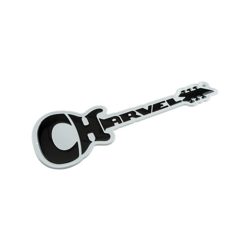 Charvel Tabliczka blaszana z logo gitary Charvel - 2