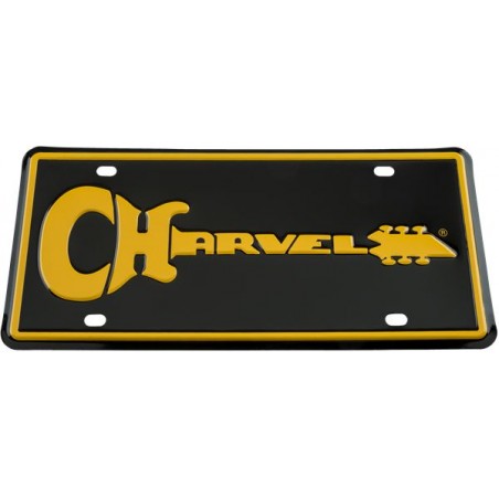 Charvel Tablica rejestracyjna z logo Charvel Guitar - 1