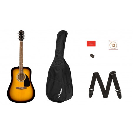 Fender Zestaw z gitarą akustyczną FA-115 - 1