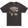 Fender T-shirt męski Wings To Fly czarny XXL - 1