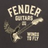 Fender T-shirt męski Wings To Fly czarny XXL - 3